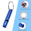 5 Pcs Emergency Survival Whistle, Outdoor Survival Whistle, Outdoor Camping Whistle, Aluminum Survival Whistle