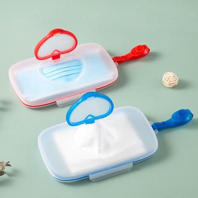 Infant Baby Wipe Dispenser Box Portable Wet Wipes Container Refillable Organiser Portable Tissue Box