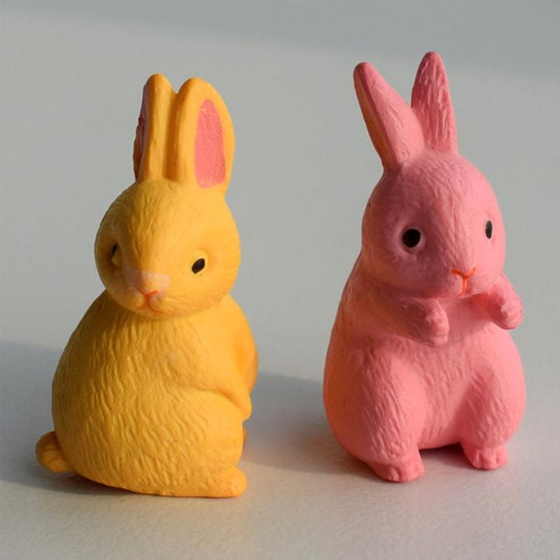 Bunny Series Fondant Epoxy Molds Manual Candle Aromath Soap Molds for Decor
