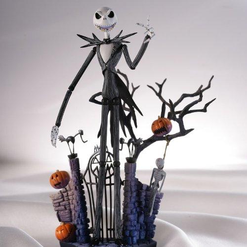 Legacy of Revoltech Jack Skellington Glow-in-the-Dark Ver. Jack Skellington, approximately 185mm, ABS & PVC pre-painted action figure