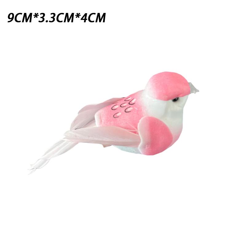 Cute Artificial Birds Fake Foam Animal Simulation Feather Birds Models Tit Diy Craft Home Garden Ornament Decoration