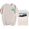 Racing Driver Kimi No12 Antonelli Tshirts Unisex Streetwear Cotton Oneck Unisexunisex Tshirt Fashion Design Graphic Merch Teese