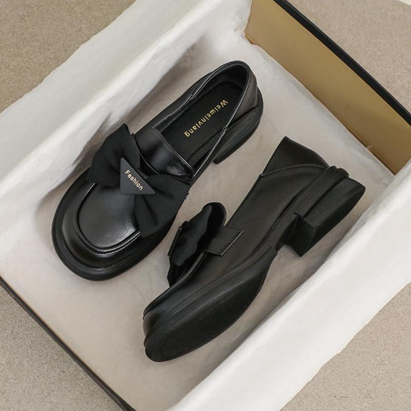 Retro Women Sandals Butterfly Knot Mid Heel Slippers Summer Korean Style Women Dance Party Casual Shoes with Dress Zapatos Mujer