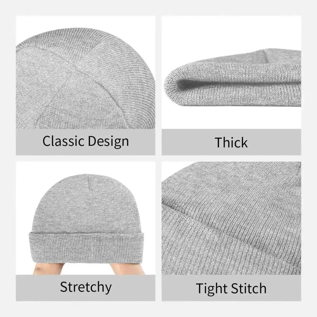 New Neco Arc Beanie Hats Face Trendy Caps Unisex Women Unisex Outdoor Sport Knitting Hat Winter Graphic Warm Beanie Hat