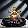 Metal Hand Spinner 6 Arm Decompression Toy Fidgets For Adults Kids EDC Gadgets Anxiety Stress Antiestres Juguete Ansiedad
