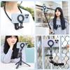 VRIG MG-27 Magnetic Phone Mount Stand for GoPro Adapter First Person Perspective Shooting Foldable Bracket