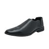 Herren Modische Koreanische Slip-On Lederschuhe, Lässig bis Formell, Spitze Zehenpartie