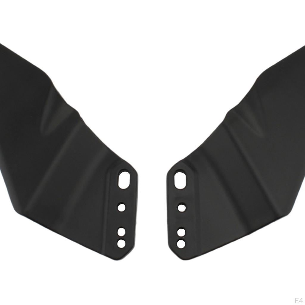 1 paar Winglet Spoilers Motorcycle Fits for CBR600Rr/1000R650954 VFR1200 VFR800 Nsr250