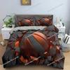3D Basketball Bedding Set For Boy Bedroom Duvet Cover Comforter Covers Single Twin King Size Quilt Cover Home Textile 3PCS