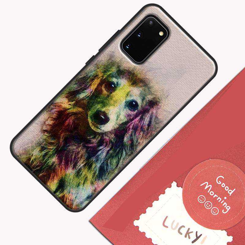 Cute Dachshunds Phone Case For Samsung Galaxy S23 S26 Ultra S20 S21 S22 S24 S25 Plus S10 S25 FE Cover Shell