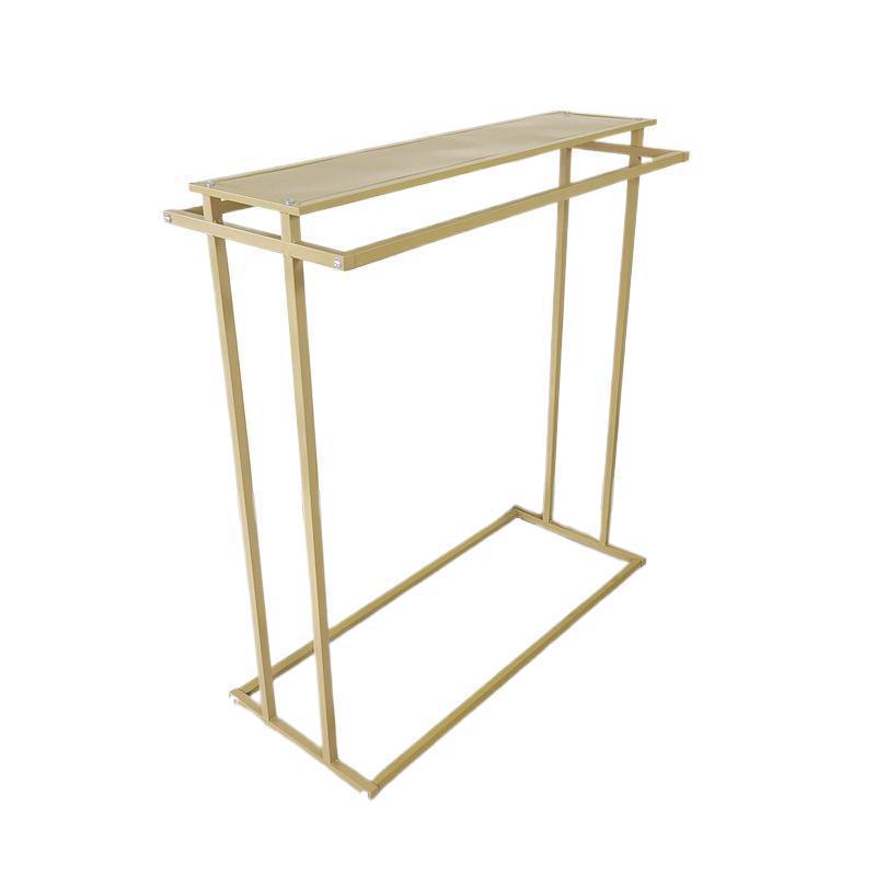 Clothing Store Double-Bar Gondola Rack - Men's & Women's Hanger with Shelves