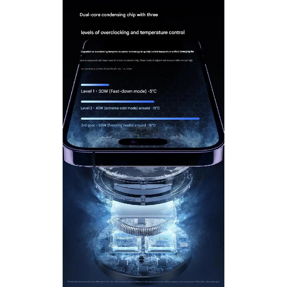 Liquid-cooled integrated radiator Nishen mobile phone radiator water-cooled semiconductor cooling 50W refrigerati