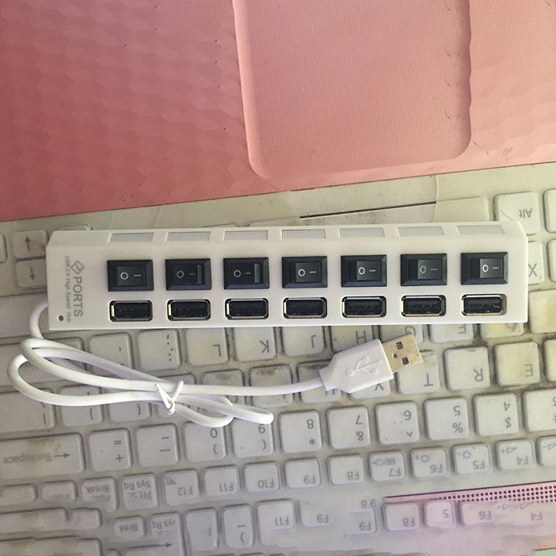 High-Speed 7-Port USB 2.0 Hub Switch & Extender