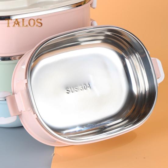 1 set recipient Bento de mare capacitate termică fără BPA, util pentru studenți lucrător, recipient pentru mâncare pentru picnic, rechizite pentru exterior