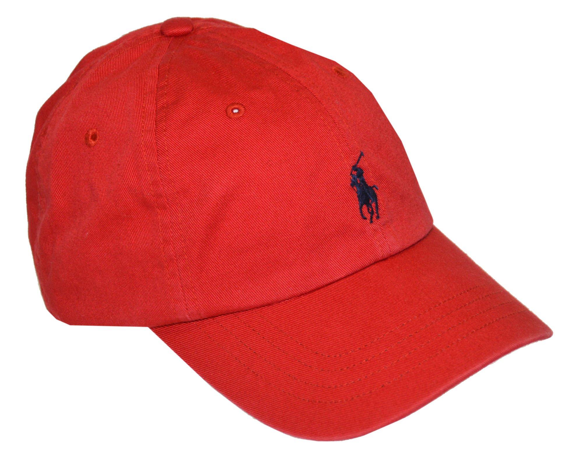 

Ralph Lauren Hat Cap Polo Sports Pony Logo US One Size Red Mens Size Color красный