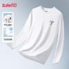 Baleno Men's Loose Fit Pure Cotton Long Sleeve T-Shirt