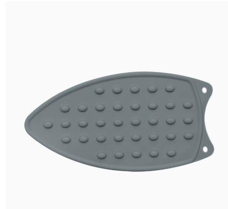 Multipurpose Silicone Placemat, Non- Heat for Hot Dishes and Dining, Gray One Size