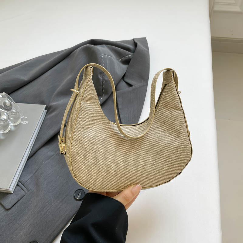 

Летние женские сумки Европейские и американские сумки, модная простота и ощущение высокого класса, нишевый дизайн, женские наплечные сумки-багеты, женские сумки хаки