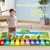 Kids Music Play Mat with 8 Instrument Sounds for Sensory Development Piano Mat for Toddlers Child To Boost Coordination