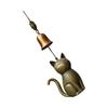 Metal Kitten Wind Chimes Outdoor Garden Decoration Harmonious Sound Rustproof
