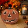 Yousheng Halloween Pumpkin Decoration Fall Decor Jack O' Lantern Centerpiece Autumn Farmhouse Table Decoration for Home Cabinet Mantel