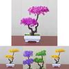 Indoor Decorative Plastic Bonsai Potted Plant For Home Decor