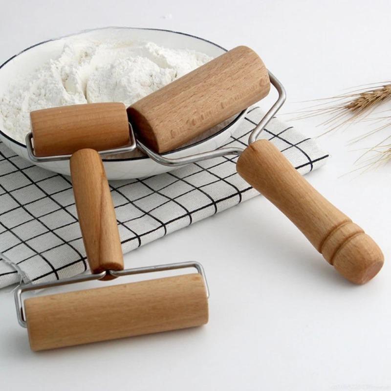 1pc Kitchen Tools for Making Pastries, Fudge, Cookies and Dough, Wooden Rolling Pin, Hand Rolling Pin