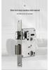 Smart Fingerprint & Password Lock for Wooden Doors - Perfect for Bedrooms, Apartments, and Hotels