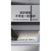 Stainless Steel Cat Litter Box Open High Fence Oversized Splash-proof Deepening Semi-closed Cat Toilet Pet Supplies