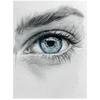 Captivating Look Captivating Look, 50X70 Cm, Gold Aluminum Frame, 230 Gsm Matte Paper