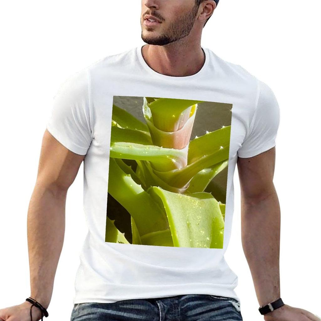 Starry Plant (5) T-Shirt Funny T Shirts Man T Shirt Print Essential T Shirt T-shirt