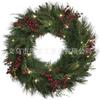 Christmas Wreath Door Hanging Decor Home Mall Window Party Festive Simulation Ornament