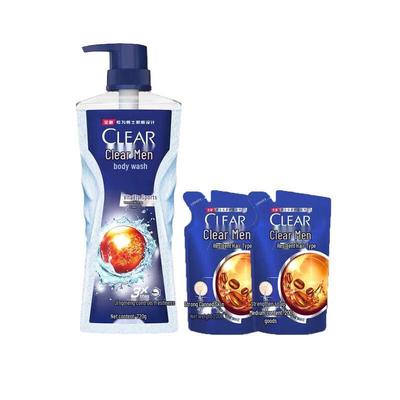 Clear Men Balancing Oil Control Shower Gel & Shampoo Set