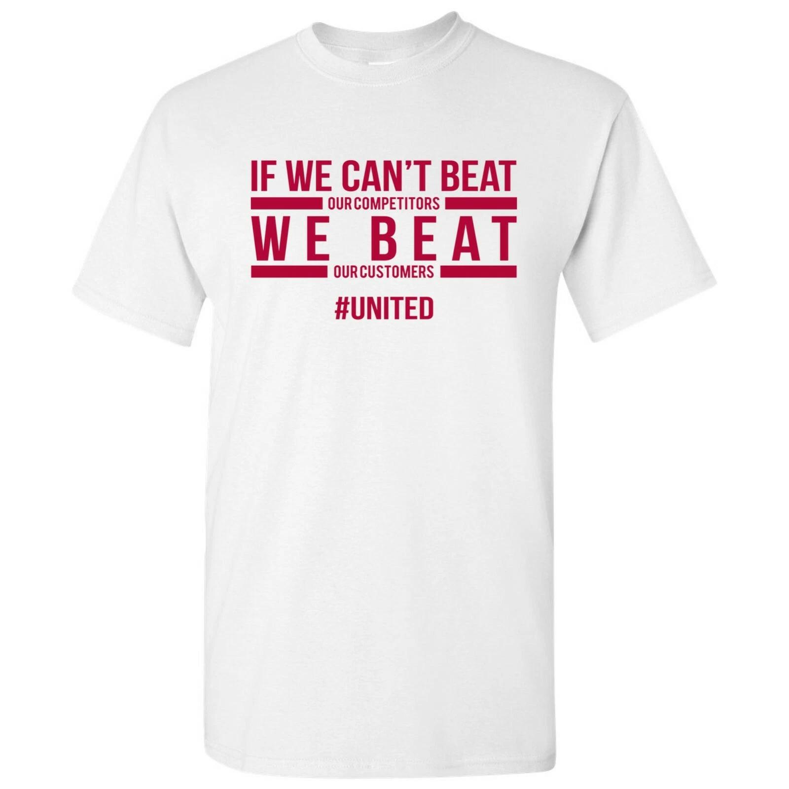 If We Can t Beat Our Competitors Re-Accommodate Resistance Funny Shirt - White 3XL