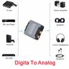 DAC Digital To Analog Audio Converter Optical SPDIF Toslink Coaxial Input To L/R RCA 3.5mm Jack Headphone Amplifier Output