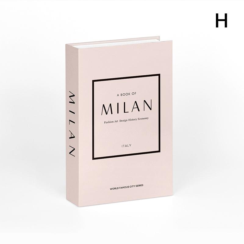 City Fake Books For Decoration Coffee Table Modern Home Decoration Books Simplicity Display Book Paris London  York