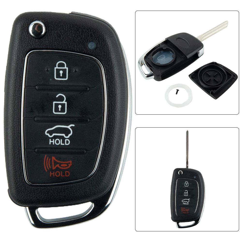 Parts Key Shell Portable Remote Vehicle 1pcs 4-Button