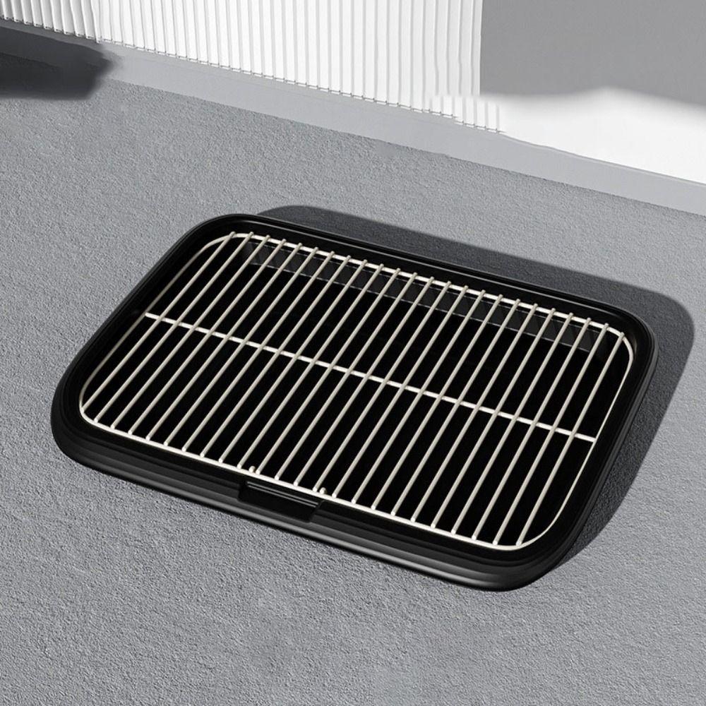 Anti Leakage Dog Potty Tray Detachable Dog Litter Box Dog Indoor Tray Toilet  Medium and Large Dogs