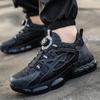 Steel Toe Anti-Puncture Safety Shoes Man Rotating Button Breathable Slip Resistant Tread Work Sneakers Construction Working Boots