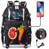 USB Charging Backpack for Teen Students Travel Laptop Daypack 67 Gourmet Style Lightweight Water-Resistant Large Capacity