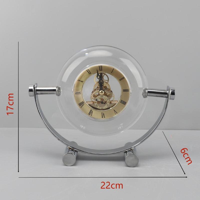 

Antique Style Clock Tabletop Silent Table Clock Miniature Creative Desk Clocks Living Room Decoration and Table Accessories