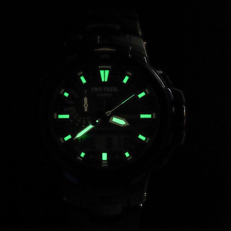Casio Pánské hodinky PRO TREK Černé PRW-6100Y-1BPR PRW-6100Y-1BPR
