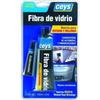 Mastic bi-composant - Ceys - Fibre de verre Réparateur 100 - 6ml - Noir - Extérieur