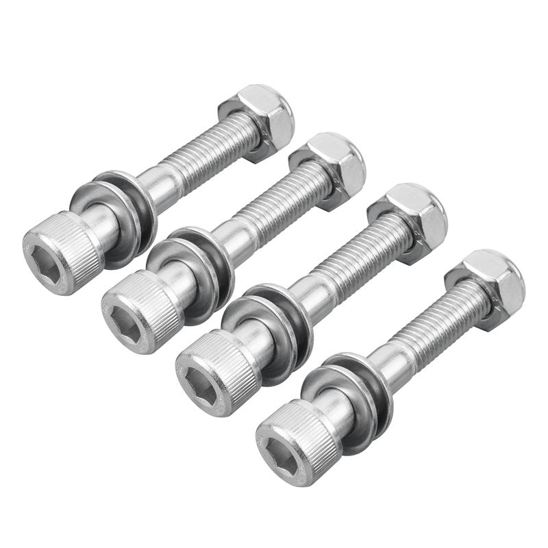 NICECNC For Banshee 350 Front Shock Bolts 304 Stainless Steel For Yamaha Banshee 350 YFZ350 CNC-machined ATV Accessories