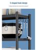 Freestanding Multi-Layer Kitchen Storage Rack for Microwave and Pots