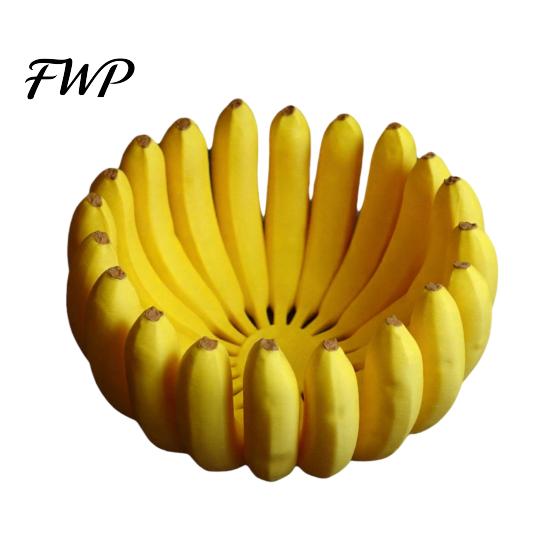 Eye-catching Fruit Display 3D Printed Banana Shape Bowl Funny Decorative Plate Unique Design Desktop Key for Home Kitchen Dining Room Decor