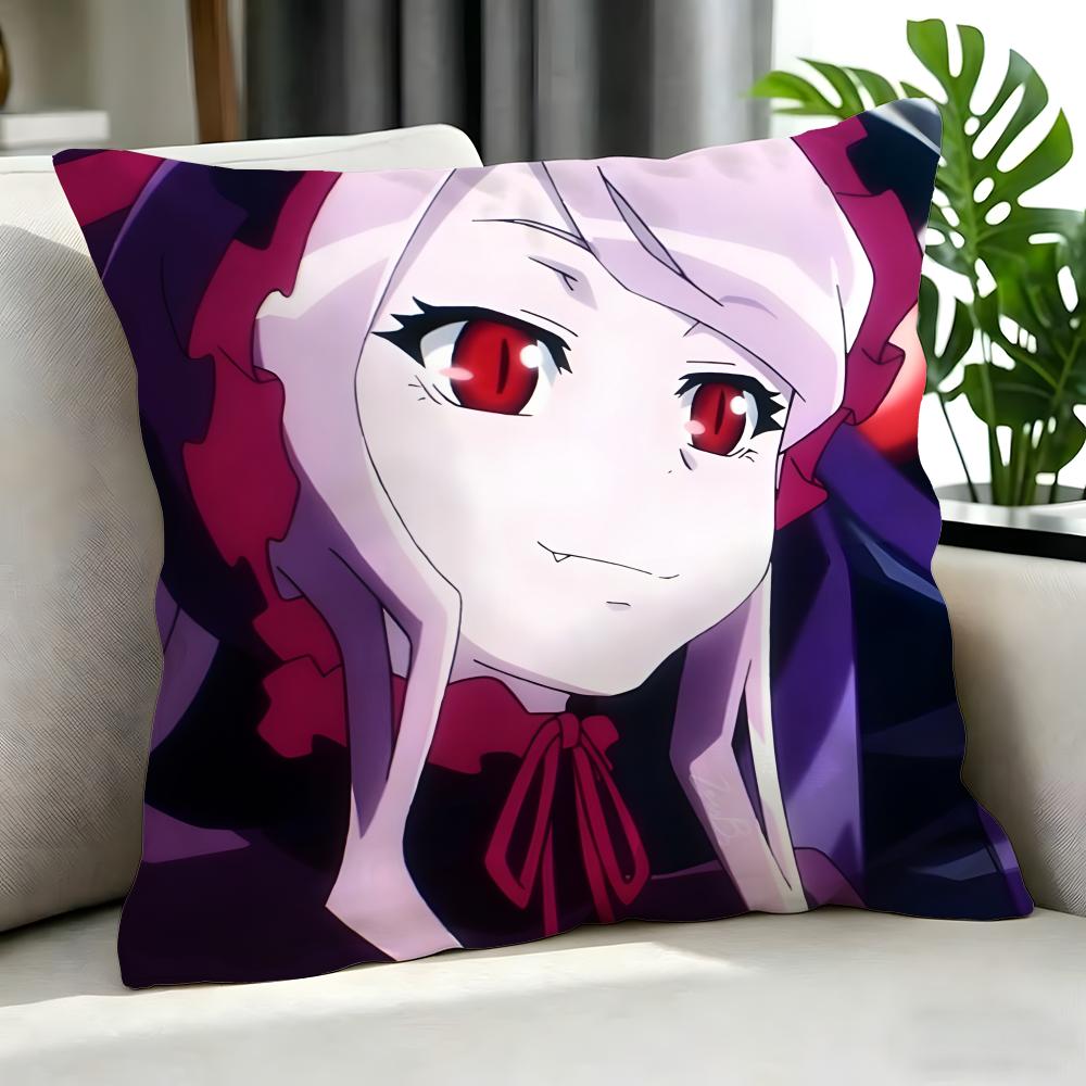 Anime Overlord Cushion Cover Cushion Cover Set 4Pcs 50X50 45X45 40X40 Pillowcase Decorative Sofa Home Decor