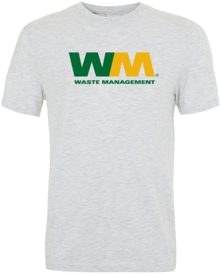 WM Waste Management recycling t-shirt S