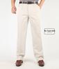 Men’s High Waist Cotton Pleated Loose-Fit Pants for Spring & Autumn
