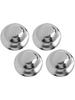 High Friction Pot Lid Handle Replacement Stainless Steel Material Pack of 4